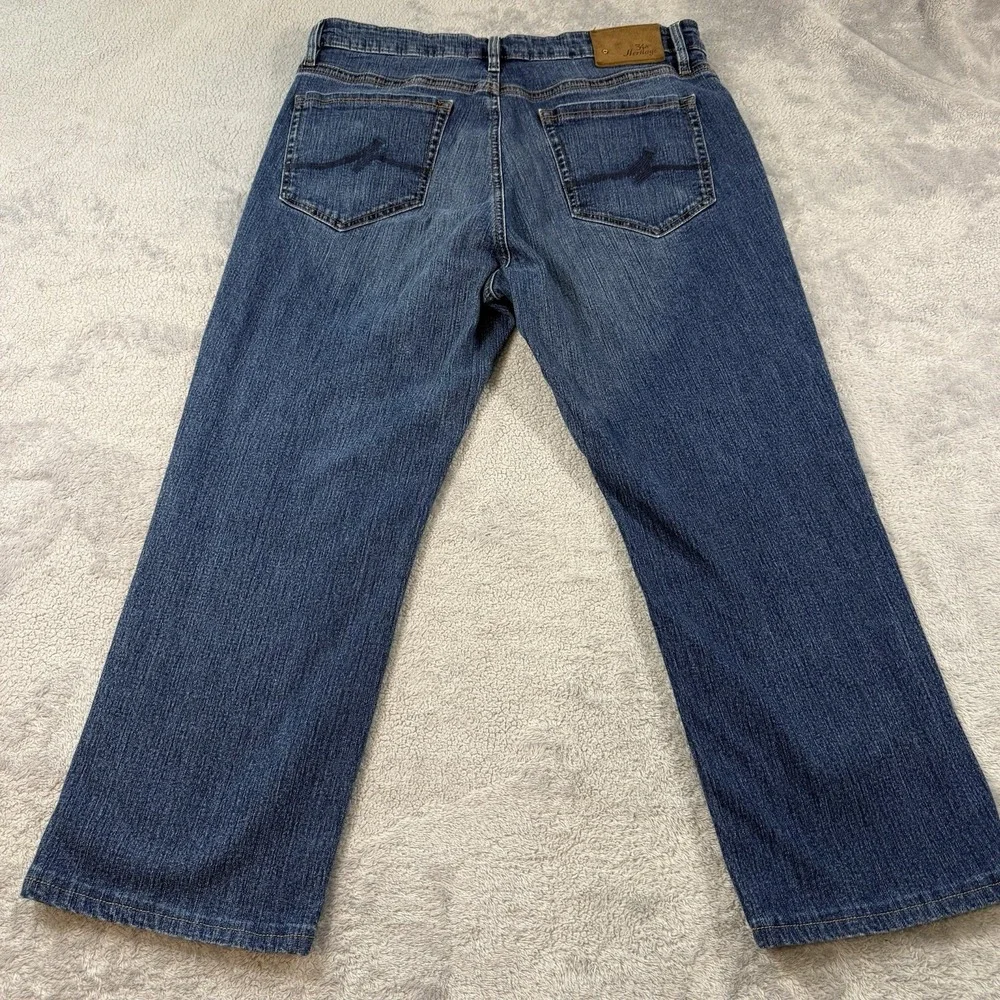 34 Heritage Jeans Mens 35x30 Fits 35x24 Blue Denim Charisma Classic Comfort - Picture 8 of 16
